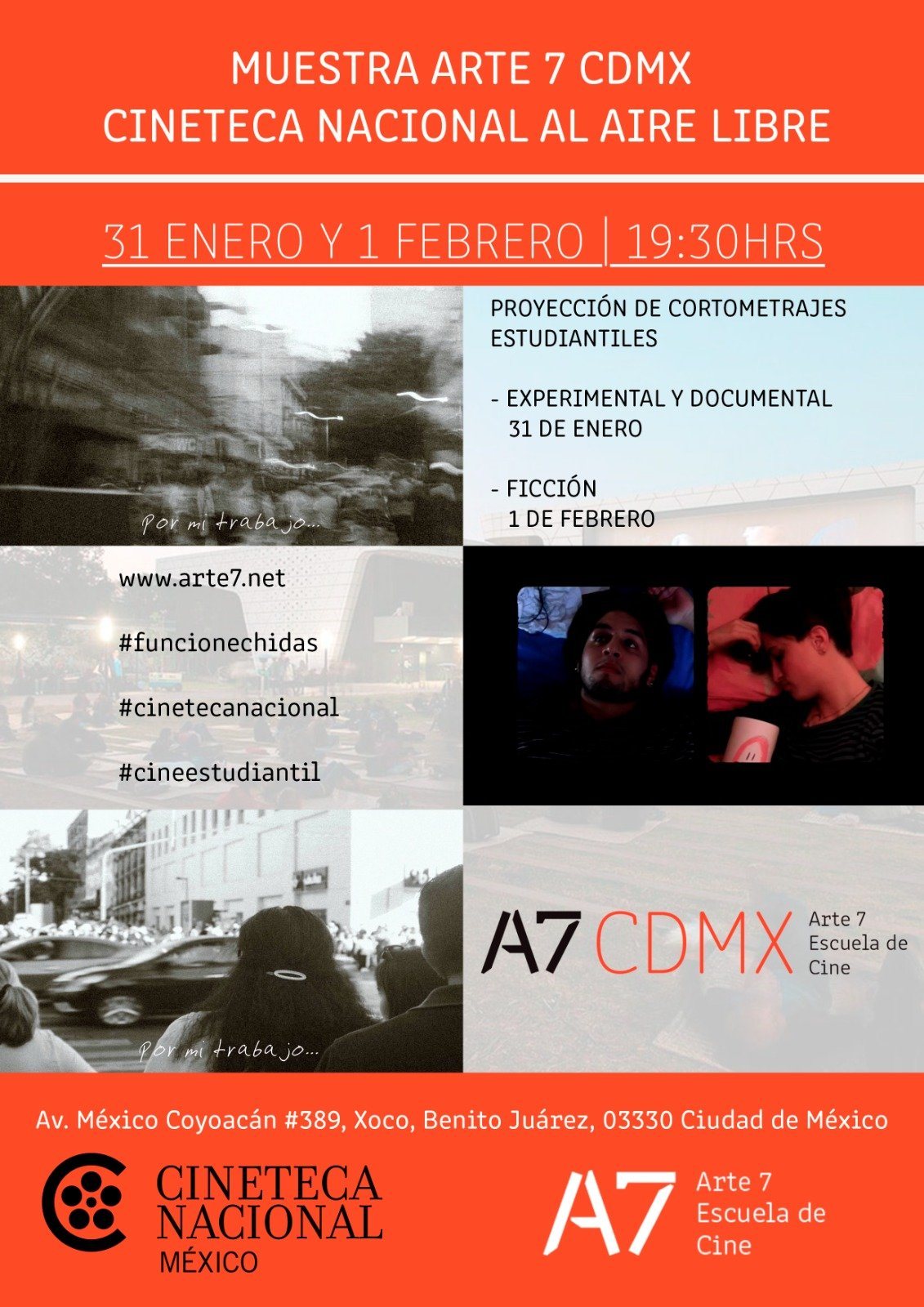 MUESTRA ARTE 7 CDMX | Cineteca al aire libre